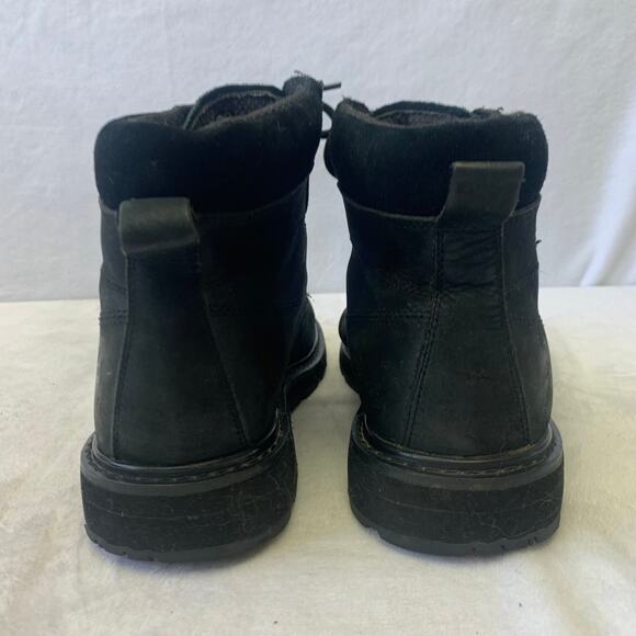 Harley Davidson Mens 9.5 Badlands Motorcycle Boots Black Leather Riding Boot - Picture 4 of 9